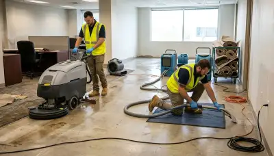 Flood damage cleanup team in Elizabeth, NJ restoring a water-damaged home after heavy rain