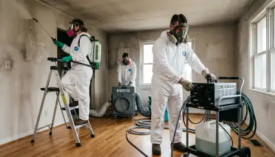 Water damage odor removal service in Elizabeth, NJ for homes with musty smells from flooding and leaks