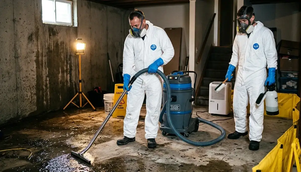 Sewage cleanup team in Elizabeth, NJ restoring a home after wastewater damage