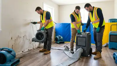 Structural drying service for water damage in Elizabeth, NJ homes