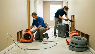 Structural drying service in Elizabeth, NJ for water-damaged homes and moisture removal