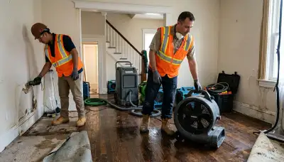 Water damage restoration team serving Elizabeth, NJ for residential and commercial properties