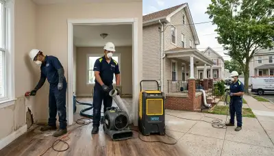 Water damage restoration team serving Elizabeth, NJ for emergency cleanup and repairs