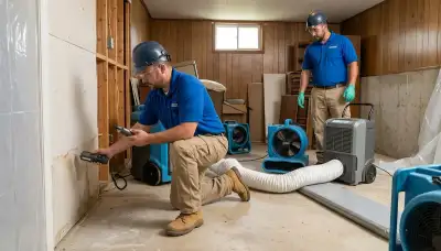 Water damage restoration team serving Elizabeth, NJ for emergency cleanup and repairs