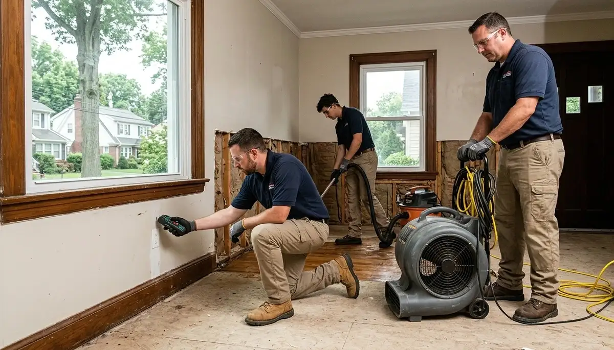 Water damage restoration services in Elizabeth, NJ