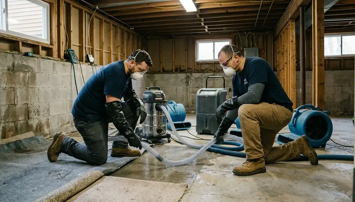 Water damage restoration team serving Elizabeth, NJ for fast emergency cleanup and repairs