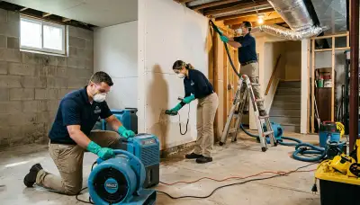Water damage restoration team serving Elizabeth, NJ for emergency cleanup and repair