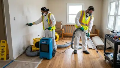 Water damage restoration team serving Elizabeth, NJ for 24/7 home flood cleanup