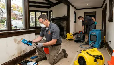 Water damage restoration team serving Elizabeth, NJ for emergency cleanup and repair