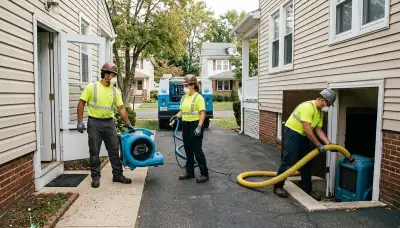 Water damage restoration team in Elizabeth, NJ serving local homes and businesses